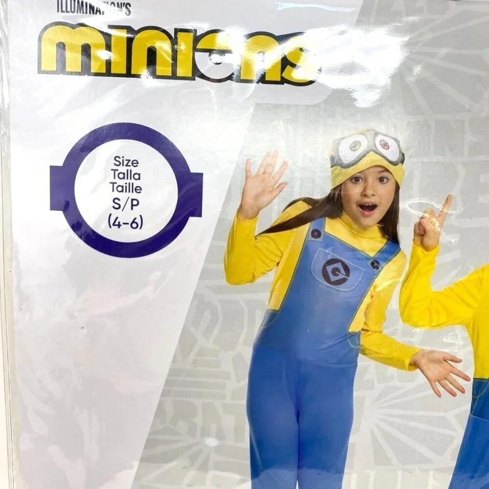 Target Kids' Despicable Me 2 Minions Bob Halloween Costume Size Small Unisex